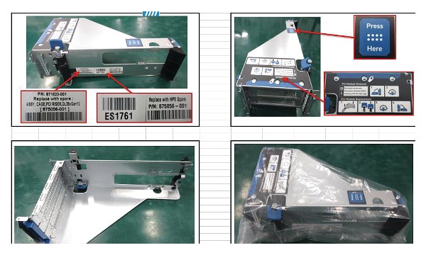 SPS-CAGE PCI RISER