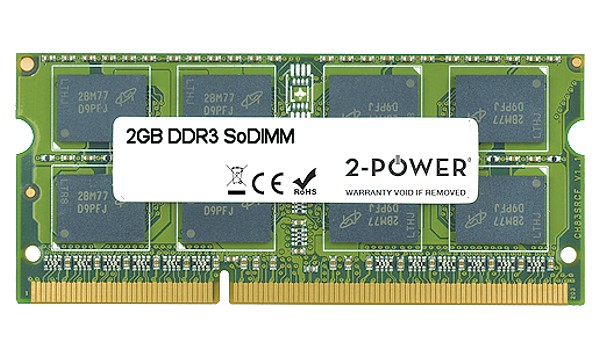 Aspire V3-471-32346G50Makk 2GB MultiSpeed 1066/1333/1600 MHz SoDIMM