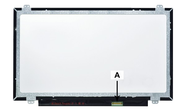 Notebook 14-AM013NA 14.0" 1366x768 WXGA HD LED Matte