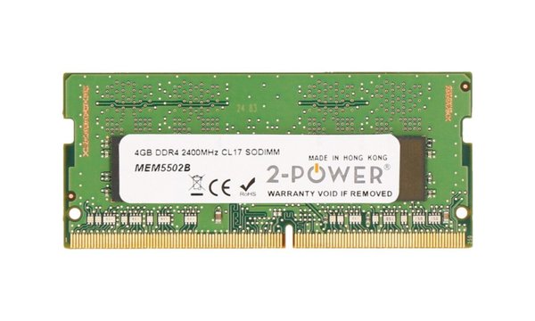 15-da0012ca 4GB DDR4 2400MHz CL17 SODIMM