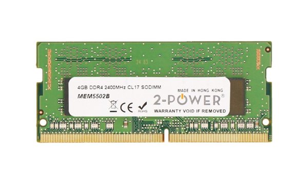 15-da0012dx 4GB DDR4 2400MHz CL17 SODIMM