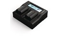 Lumix FZ50EGM Panasonic CGA-S006 Dual Battery Charger